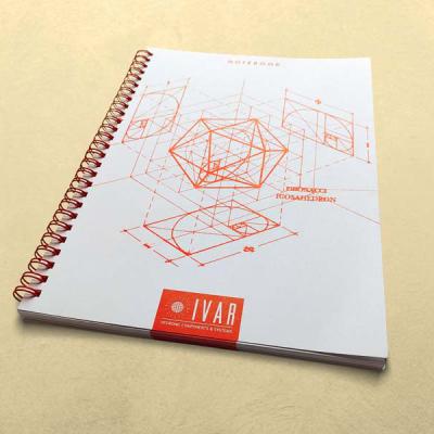 Blocco Note con perforazione e spiralatura